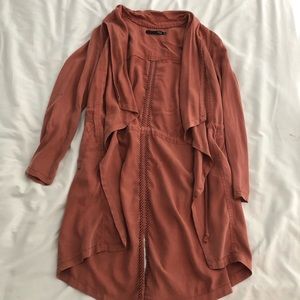 Max Jeans light red long jacket